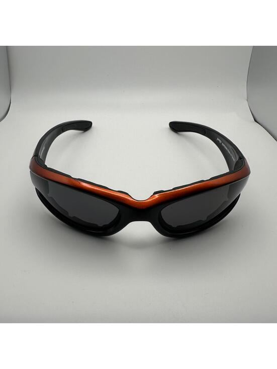 PUGS Sporty Sunglasses with Orange and Black Frame main image 4